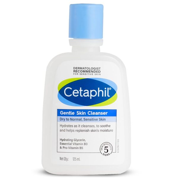 Cetaphil Paraben, Sulphate-Free Gentle Skin Hydrating Face Wash Cleanser with Niacinamide